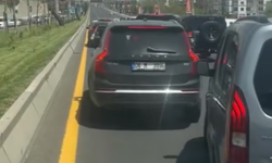Düğün konvoyundakiler ambulansa yol vermedi