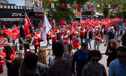 Başkentte, "19 Mayıs" dolayısıyla kortej yürüyüşü yapıldı