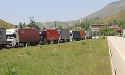 Türkiye-İran sınırında 3 kilometrelik TIR kuyruğu