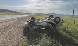 Gaziantep’te otomobil şarampole devrildi: 4 yaralı