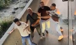 Esenler'de yol verme kavgasında İETT otobüsünü taşladılar