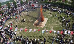 Kırklareli'de baharın habercisi Kakava ateşi yakıldı