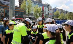 Başkentte "Çocuk Polisler Trafiği Denetliyor”