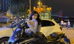 Motosiklet sürücüsü Saniye'nin öldüğü kaza kamerada