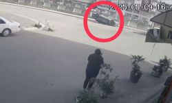 Ordu'da 2 otomobilin çarpışması kamerada; 5 yaralı