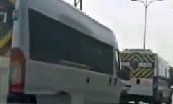 Tehlikeli araç kullanan iki okul servisi şoförünün sürücü belgeleri iptal edildi
