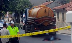 Tekirdağ'da vidanjörün çarptığı yaya öldü