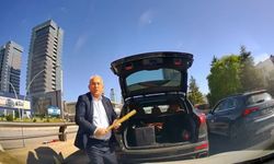 Trafikte tartıştığı sürücünün üzerine beyzbol sopasıyla yürüdü