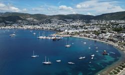 Bodrum'un guletleri misafirlerini mavi yolculuğa çıkarıyor