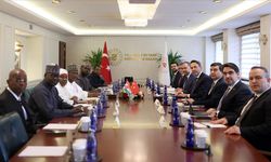 Bakan Bayraktar, Nijer Petrol Bakanı Oumarou ile enerjide işbirliği imkanlarını görüştü