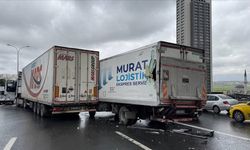Avcılar'da zincirleme trafik kazası ulaşımı aksattı