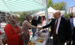Başkan Yaşar kermes heyecanına ortak oldu