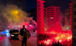'Kız isteme’ye giderken yolu kapatıp meşale yakan sürücülere ceza, damat adayına gözaltı