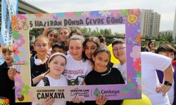 Çankaya'da öğrenciler Dünya Çevre Günü için sahaya çıktı