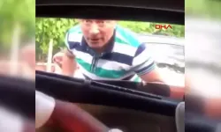 Ankara'da baltalı tehdit kamerada