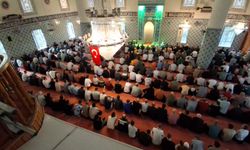 Beypazarı'nda bayram namazı kılındı