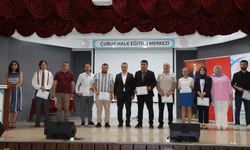 Çubuk'ta "Dilimizin Zenginlikleri Projesi" kapsamında ödül töreni düzenlendi