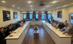 AK Parti Beypazarı İlçe Başkanlığında toplantı düzenlendi