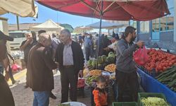 Ulaş'ta semt pazarı yeni yerinde kuruldu