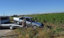 Aksaray'da otomobil, takla attı; 3 yaralı