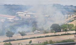 Ankara'da AOÇ arazisinde örtü yangını