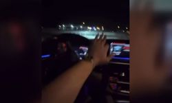 Ehliyetine 2043 yılına kadar el konulan sürücü, direksiyon başından canlı yayın yaptı