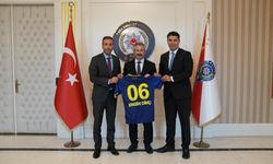 MKE Ankaragücü'nden Ankara İl Emniyet Müdürlüğü’ne ziyaret