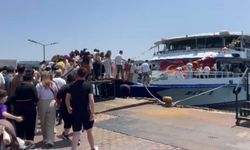 Beşiktaş İskelesi’nde Adalar'a gitmek isteyenler yoğunluk oluşturdu