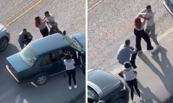 Trafikte 'döner bıçaklı' kavga
