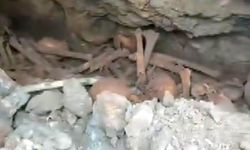 Temel kazısında Roma dönemine ait 1500 yıllık kaya mezarı bulundu