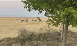 Konya'da tatbikatta ANKA-3 boş araziye acil iniş yaptı