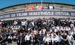 Beşiktaş'ta bayramlaşma töreni yapıldı