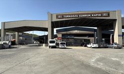 Modernize edilen Türkgözü Gümrük Kapısı'nı 22 ayda 272 bin araç kullandı