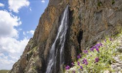 Tunceli'deki Kırkmerdiven Şelaleleri yaz sezonunda turizmi hareketlendiriyor