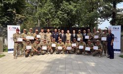 Türk jandarması, TİKA'nın desteğiyle Kırgızistan'da "patlama sonrası olay yeri inceleme" eğitimi verdi