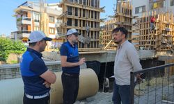 Zabıta ekiplerinden inşaatlara 'YKS' uyarısı
