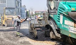 ABB'nin asfalt serim çalışmaları sürüyor