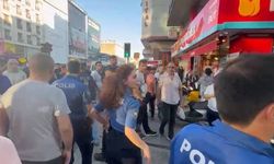 Polis ekibine bıçak çeken şüpheli, takip sonrasında yakalandı