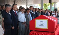 Şehit teğmen Malatya'da son yolculuğuna uğurlandı