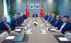 Cumhurbaşkanı Yardımcısı Yılmaz, MÜSİAD yönetimini kabul etti