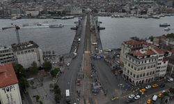 Yeni Galata Köprüsü çalışma nedeniyle trafiğe kapatılacak