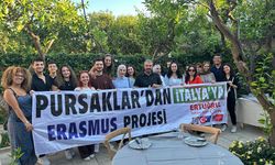 Ertuğrul Çetin Erasmus+ projesinde İtalya’ya gönderilen gençleri ziyaret etti