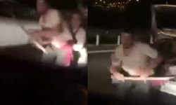 Trafikte baltalı saldırı; 2 gözaltı