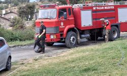Beypazarı Karagöl Yaylası'nda yangına karşı itfaiye aracı hazır bekletiliyor