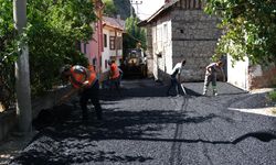 Güdül'de yol çalışmaları sürüyor