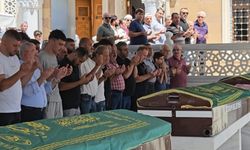 Atık yağ tankına düşüp ölen anne ile oğlu toprağa verildi