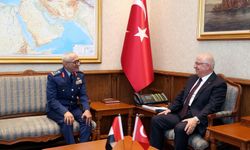 Bakan Güler, BAE Genelkurmay Başkanı Al Mazrouei'yi kabul etti