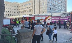 Hacettepe Hastanesi'nde çıkan yangın kısa sürede söndürüldü