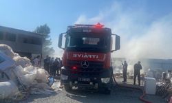 Hurda deposunda yangın