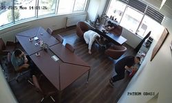 Bağcılar'da kumaş firmasına silahlı saldırı kamerada